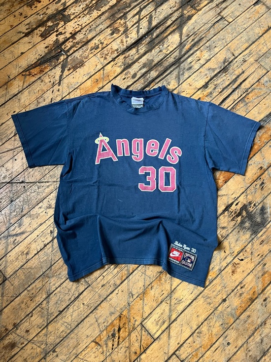 Nike Other - 90s vintage Nike Navy 'Angels 30' Graphic Tee